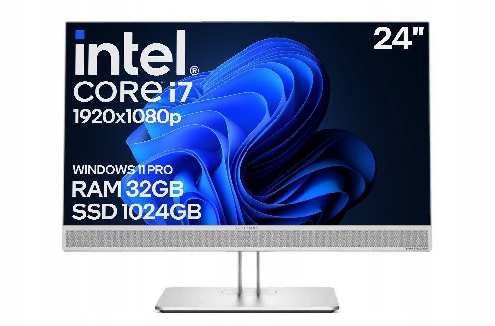 AIO 24" HP 800 G5 i7 9GEN 32GB 1TB SSD